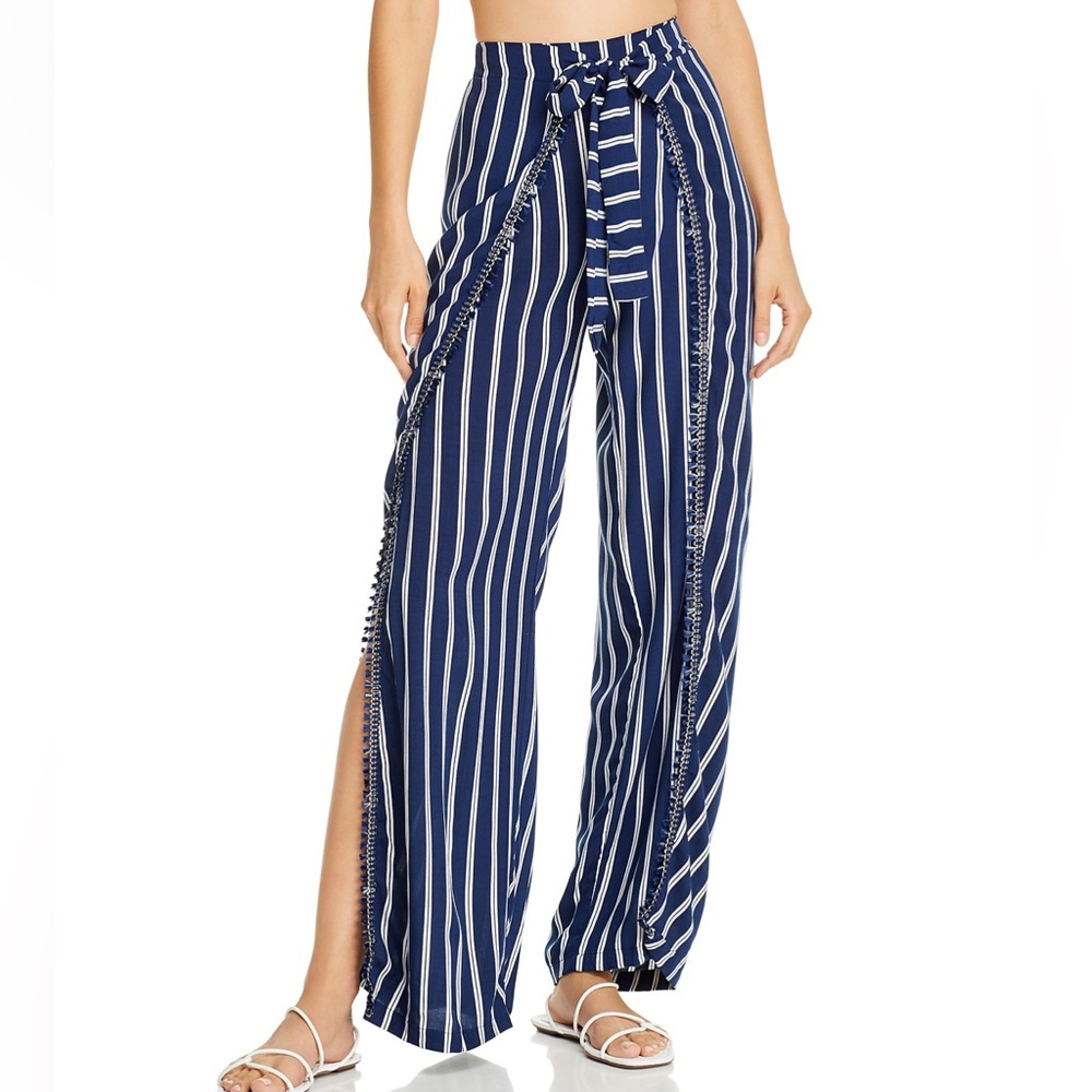 PEIXOTO Striped Cover Up Pants